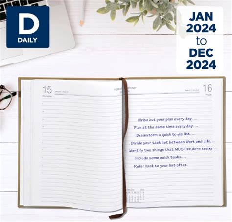 DIGISMART 2024 Executive Planner Diary - hard Bound - A4 Size - Classic ...