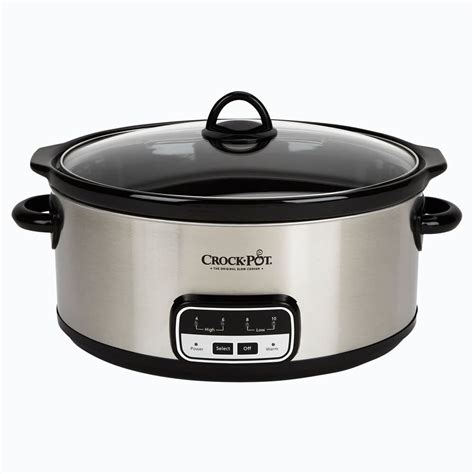 Buy Crock-Pot SCCPVR700SA 7-Quart Smart-Pot Slow Cooker - Brushed ...