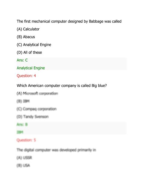 Image result for Basic Computer Questions