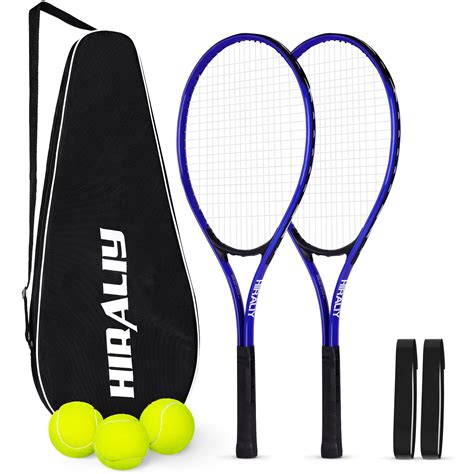 HIRALIY Adult Recreational 2 Players Tennis Rackets ,27 Inch Super ...