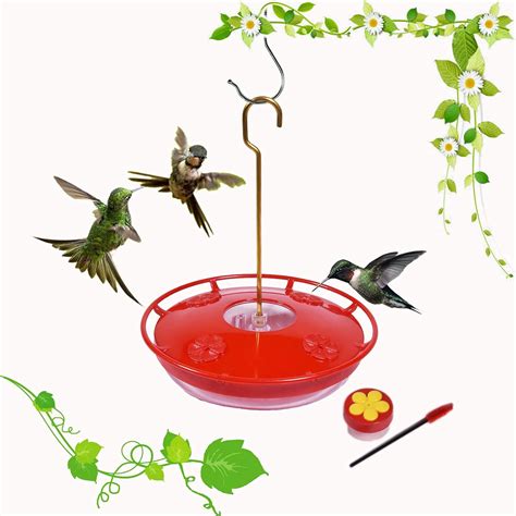 Buy Hummingbird Feeder,Hummingbird Feeders for Outdoors with 4 Feeding ...