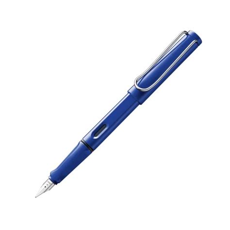 Lamy safari Fine Nib Fountain Pen with Converter Z28 - Blue Ink, Pack ...
