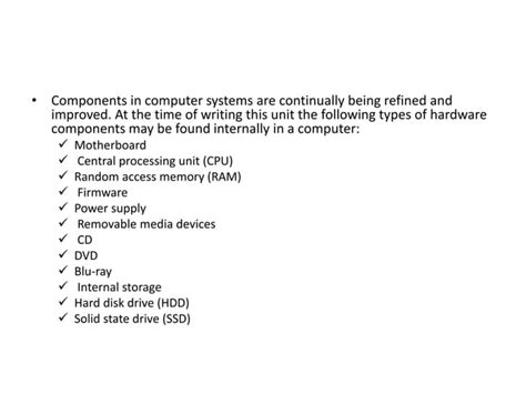 Image result for Internal Hardware Components