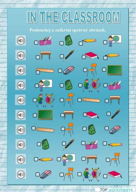 Image result for Classroom Worksheet