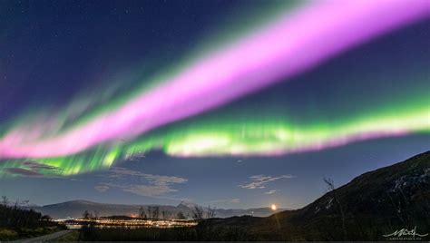 Rare Pink Aurora Spotted In Earth's Night Skies After A Solar Storm
