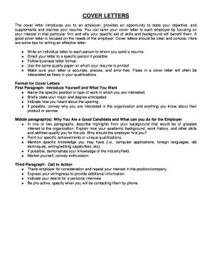 18 Printable letter of interest vs cover letter Forms and Templates ...