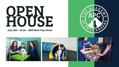 Open House - Trade School for Grooming, Training, and Veterinary ...
