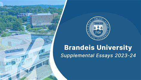 Brandeis Supplemental Essays | Brandeis Essay