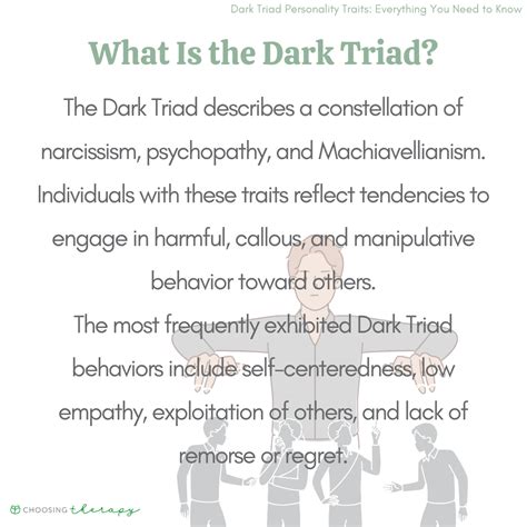 Dark Triad Personality Traits: Everything You Need to Know ...