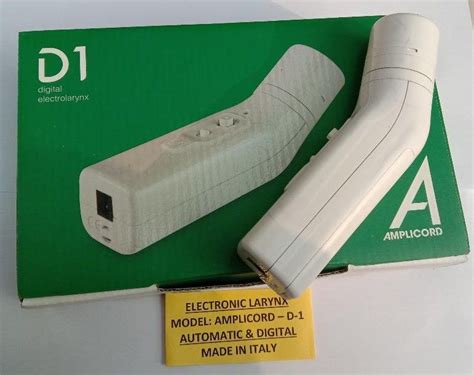 D1 Amplicord Digital Electronic Larynx Speech Aid Manufacturer ...