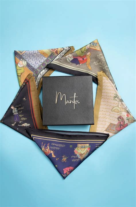 Layla Majnun Pocket Squares (Set Of 5) - Manto