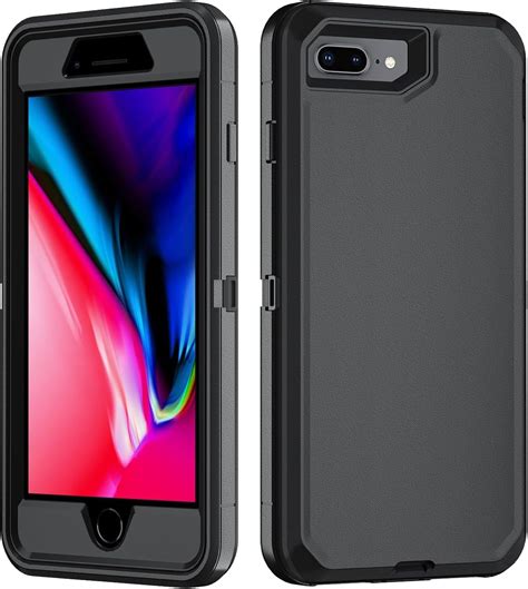 Amazon.com: Ylzhe for iPhone 7/8Plus Case,iPhone 8 Plus & 7 Plus Heavy ...
