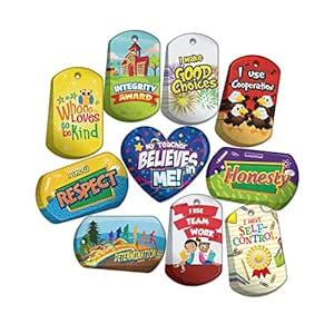 Brag Tag Value Pack to Encourage & Support Positive Classroom Student ...