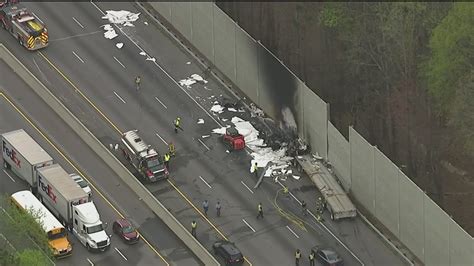 Atlanta traffic: All lanes blocked on I 85 South Gwinnett County ...