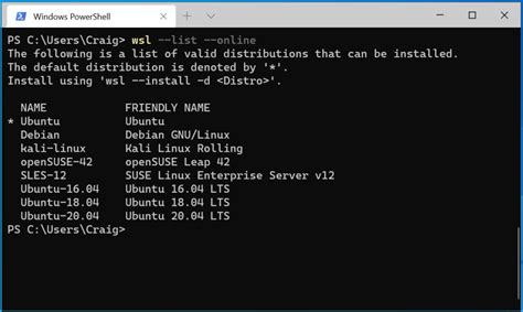 Image result for WSL Linux Distro