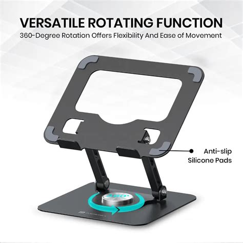 Portronics My Buddy A1 POR 3105 Tablet Mobile Stand 360 Rotating Metal ...