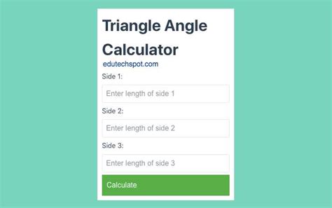 Image result for Triangle Calculator