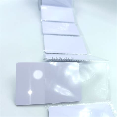 Dark Print PVC Cards For Thermal Printer - Individually Pre Packed ...