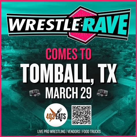 WrestleRave presents Food Fight, 403 EATS, Tomball, 29 March 2025 ...