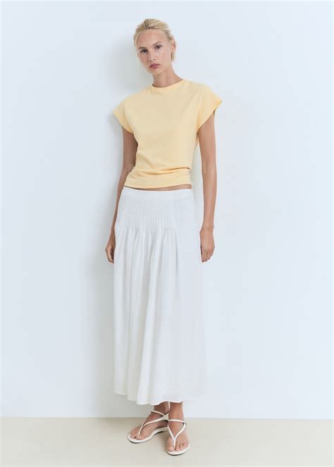 Short-sleeved fine-knit sweater - Women | MANGO United Kingdom