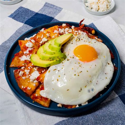 Chilaquiles Rojos - A Traditional Mexican Breakfast Recipe - Chocolates ...