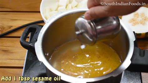 Southekayi sambar [Mangalore cucumber]