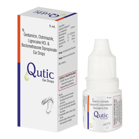 QUTIC Ear Drops Shinto Organics Pvt. Ltd.