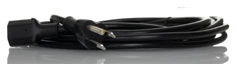 RS PRO | RS PRO IEC C13 Socket to Type B US Plug Plug Power Cord, 5m ...