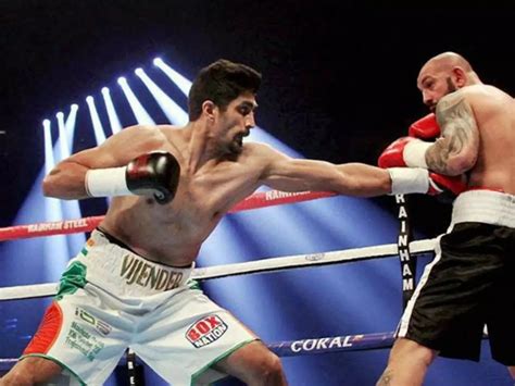 After Fourth Straight Professional Victory, Vijender Singh Dedicates ...