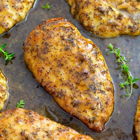 Easy Maple Chicken (with Dijon Mustard) - Borrowed Bites