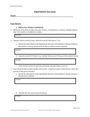 Image result for Gas Laws Experiments Simple
