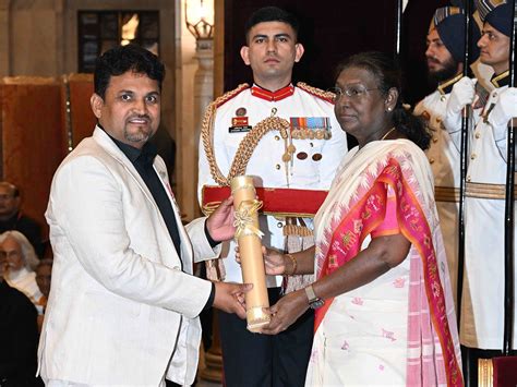 Para Athletics coach Dr Satyapal Singh receives Padma Shri award from ...