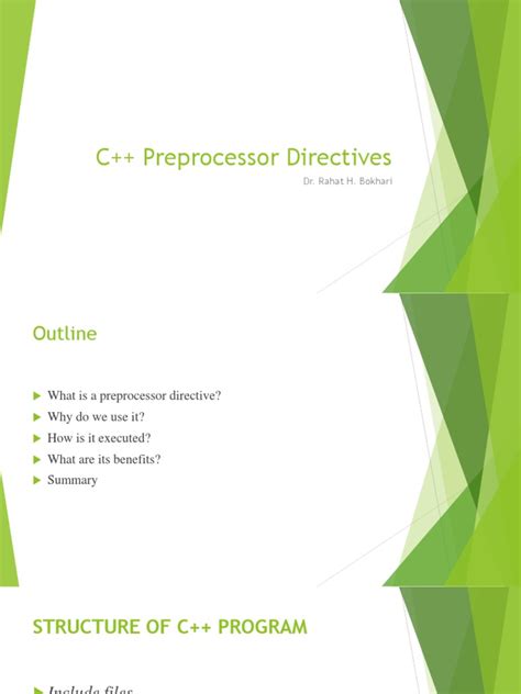 Preprocessor Directives in C 的图像结果