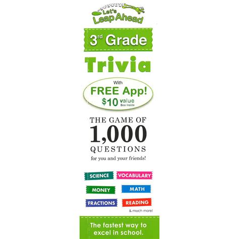(BBW) Let's Leap Ahead 3Rd Grade Trivia (ISBN: 9781613510476) | Shopee ...