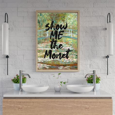 Show Me the Monet Print – Big Art Shop