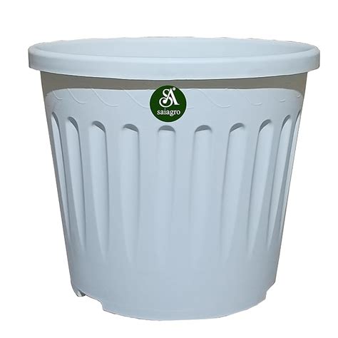 SAIAGRO 14 INCH Flower Pot Pack of 5 / Indoor and Outdoor USE Pot / 14 ...