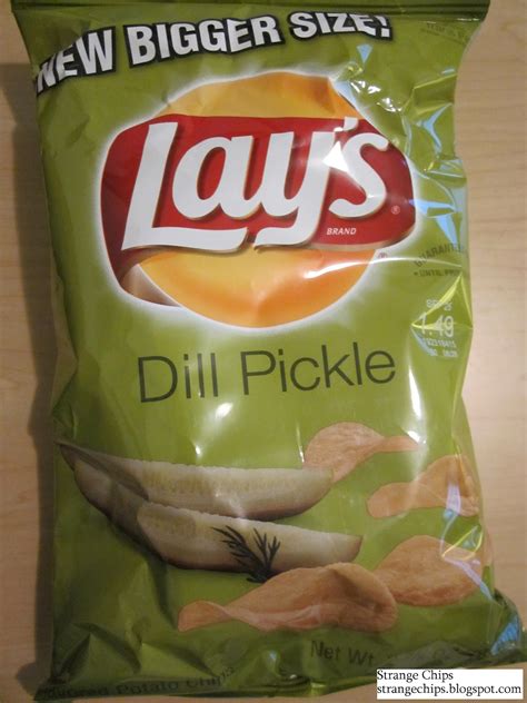 Strange Chips: Lay's Dill Pickle