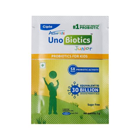Activkids Unobiotics Junior Sugar Free Probiotics Sachet 1 gm Price ...