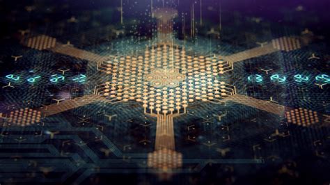 Download wallpaper rendering, interface, graphics, chip, texture, art ...