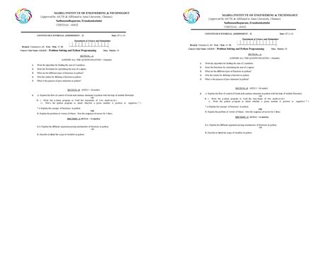 Qp - xvsdgscv - Reg. No.: Reg. No.: MADHA INSTITUTE OF ENGINEERING ...