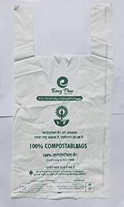 Easy Flux COMPOSTABLE and Biodegradable Carry Bags : Amazon.in: Home ...