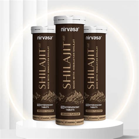 Shilajit Plus Effervescent Tablets (15 Tablets) – NIRVASA