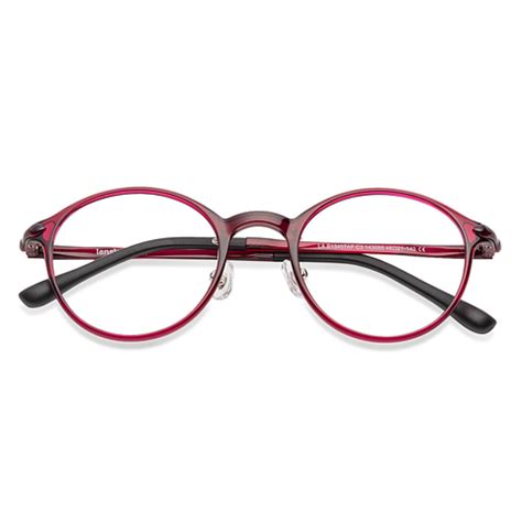 Buy Pink Black Full Rim Round Lenskart Air SG Flex LA E13407AF-C3 ...