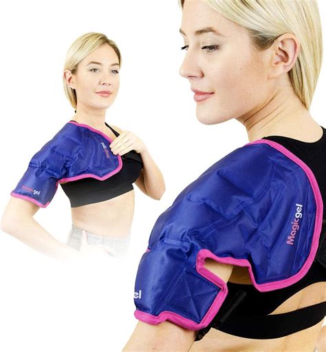 Amazon.com: Magic Shoulder Gel Ice Pack | Reusable, Flexible & Long ...