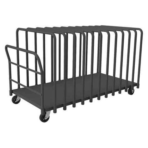 Durham Mfg Panel Truck, 1800 lb. Cap, 78inL, 42inW APT12V-3672-5MR-95 ...