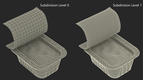 3D Heinz Honey Mustard Sauce Dip Pot Opened model - TurboSquid 2104102