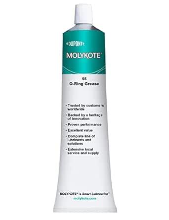 DOW CORNING MOLYKOTE 55 O-Ring Silicone Grease Lubricant Lube 5.3 oz ...