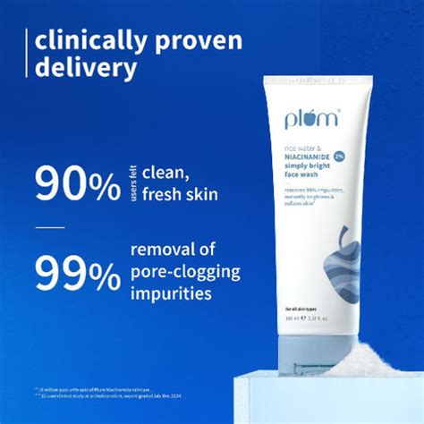 Plum 2% Niacinamide With Rice Water For Bright, Soft Skin | Gentle, Non ...