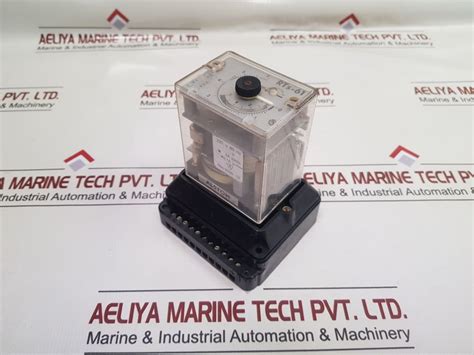 Alstom Rts-61 Time Relay 220V 60Hz – Aeliya Marine Tech