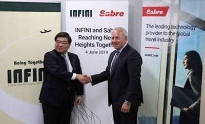 Sabre & INFINI Sign New Japan Distribution Agreement